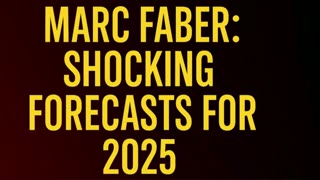 😱 Marc Faber: Shocking Forecasts for 2025 — What Investors Must Know