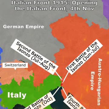 K WWI – Italian Front- 1915-1918-1