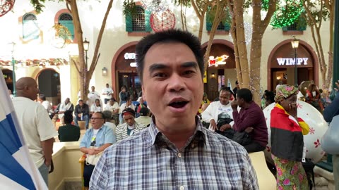 Saints came highly expectant. The atmosphere is charged! #GlobalRoarForAllNations