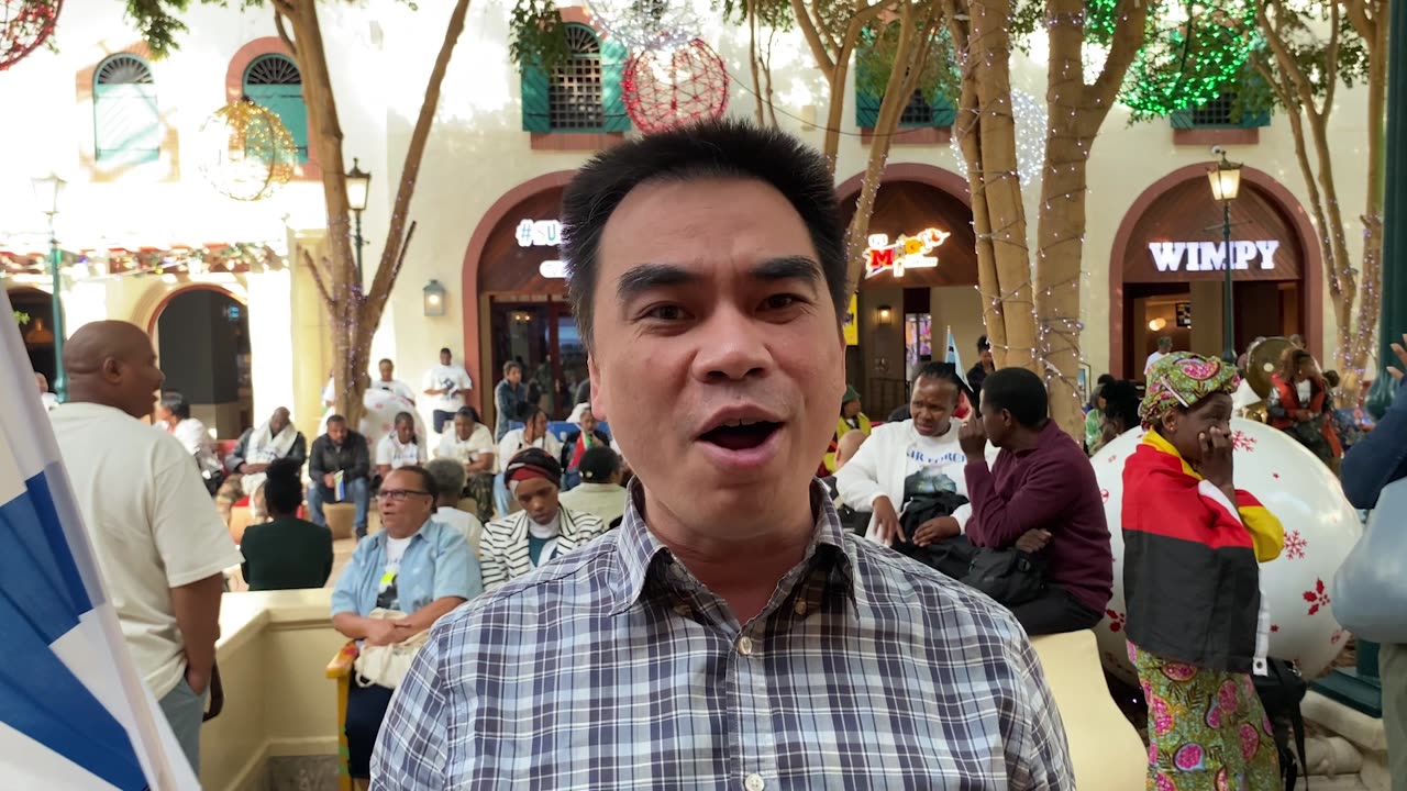 Saints came highly expectant. The atmosphere is charged! #GlobalRoarForAllNations