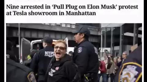 Paid protestor stops my interview then - expose her