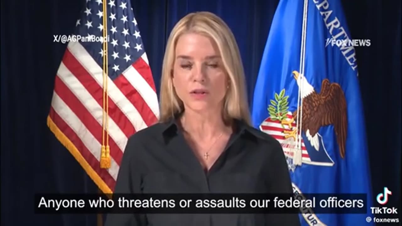 Bondi on Antifa and ALL others like them ..