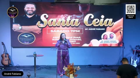 SANTA CEIA EM ORLANDO!!!