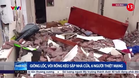Typhoon Bualoi rips through Vietnam, killing at least 9 people