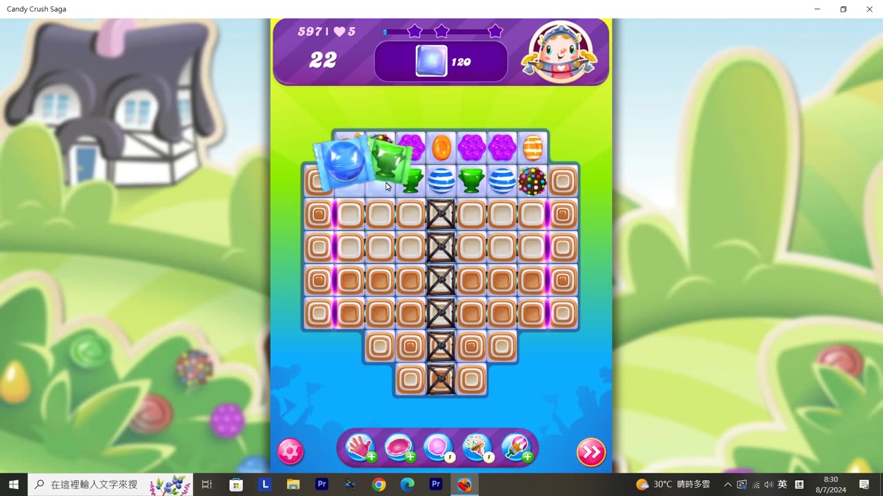 Candy Crush Saga Record (Level 597)