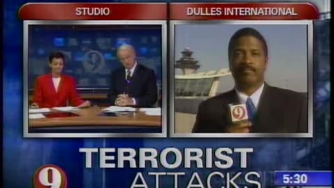 9 Eyewitness News at 5pm WUSA September 13, 2001 500pm-600pm EDT