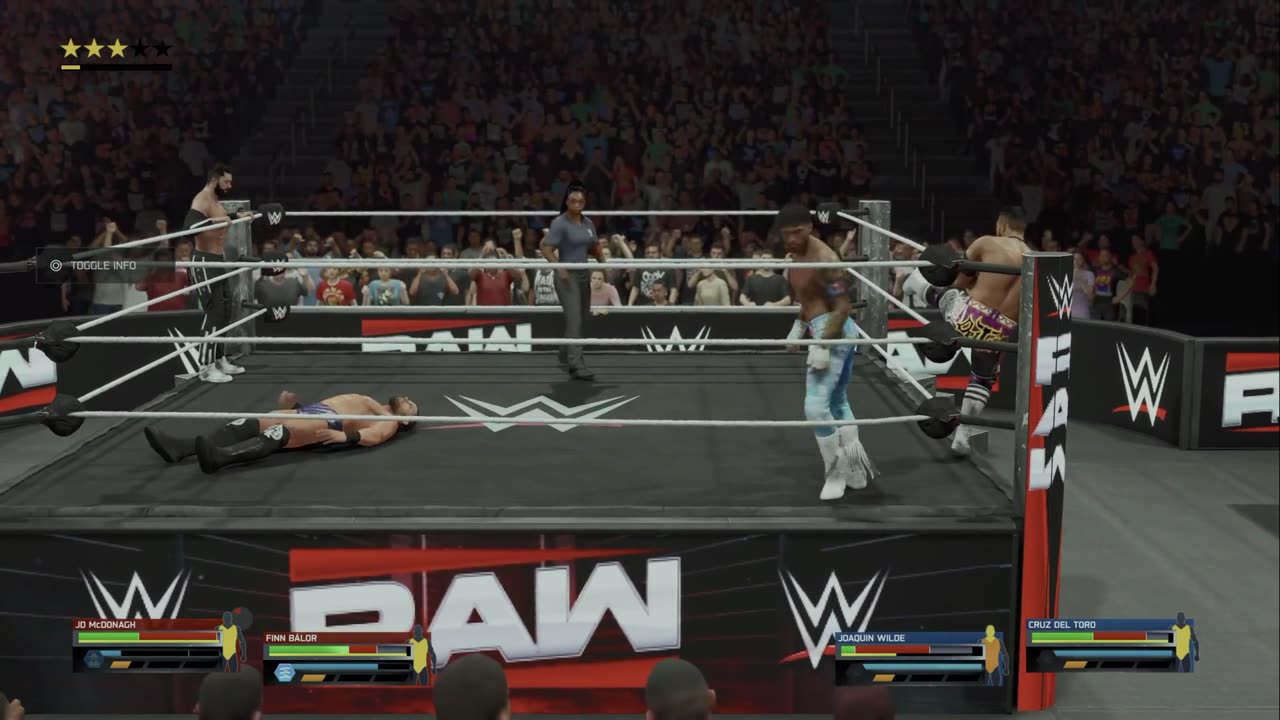 WWE 2k25 10 Universe Two on Two Tag Team