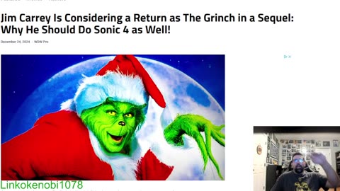 Jim Carrey In Discussion On Doing Grinch Sequel And Sonic 4