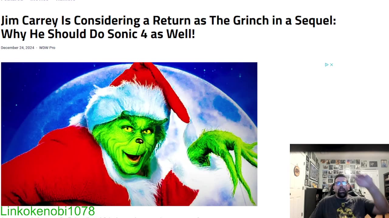 Jim Carrey In Discussion On Doing Grinch Sequel And Sonic 4