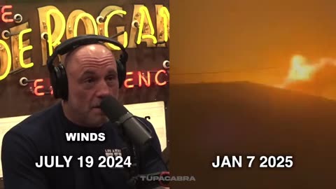 Rogan predicted LA fires