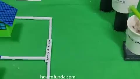 Breaking: waste water treatment working model science project (5 stage) - howtof