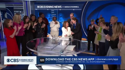 January 23, 2025 - Norah O'Donnell Signs Off 'CBS Evening News' for Final Time