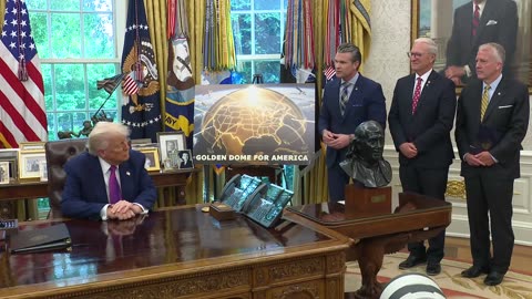 President Trump Makes an Announcement with the Secretary of Defense