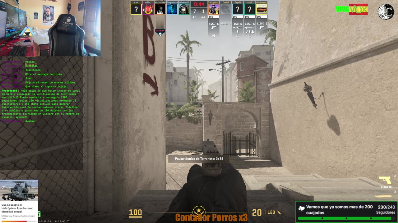Hachis y Counter Strike 2 one more time