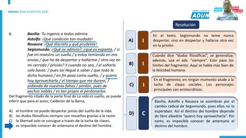 ANUAL ADUNI 2021 | Semana 14 | Literatura S2