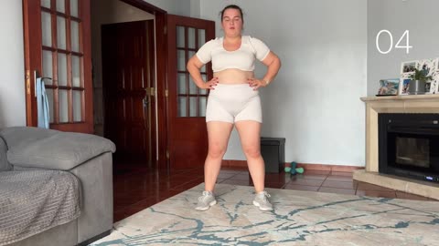 15 Min Easy Fat Burn Workout at Home