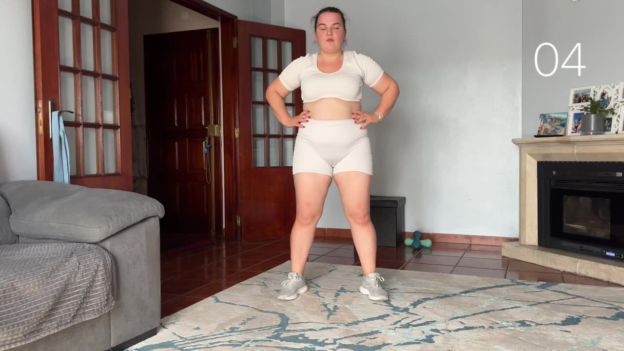 15 Min Easy Fat Burn Workout at Home