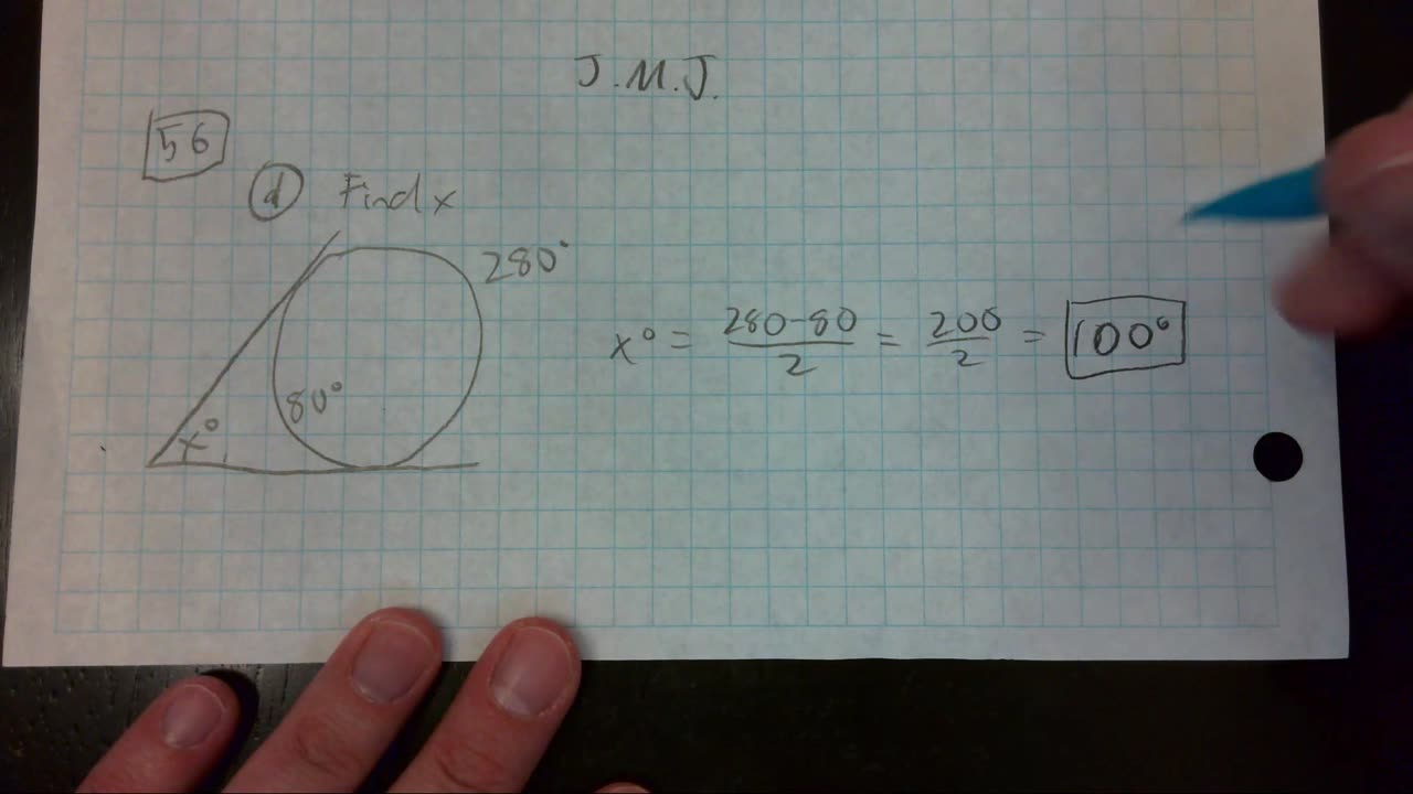 Saxon Algebra 2 Lesson 56 (d)