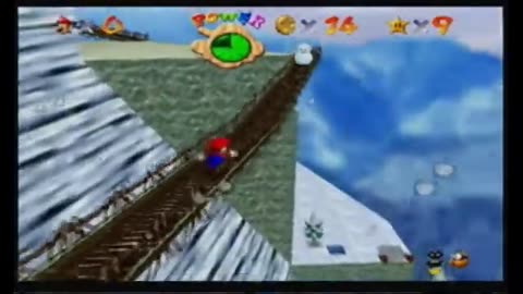 Super Mario 64 - Cool Cool Mountain - 8 Red Coins