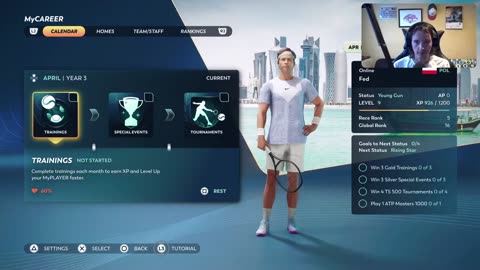 Top Spin 2K25 Sneak Attack By Roger