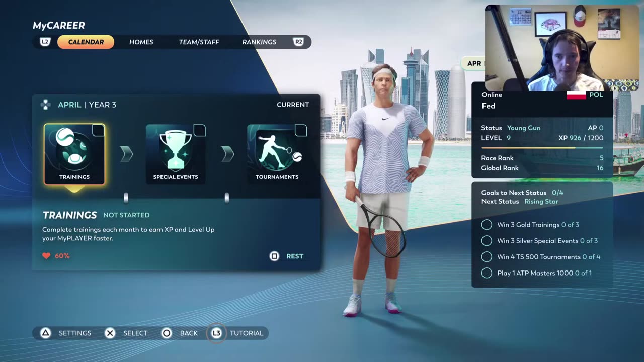 Top Spin 2K25 Sneak Attack By Roger