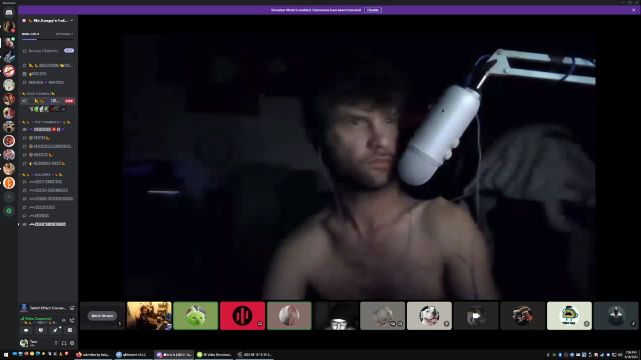 SJC offstream leaked Discord calls - Ruff's server (16/08/23) Part 2, late VC