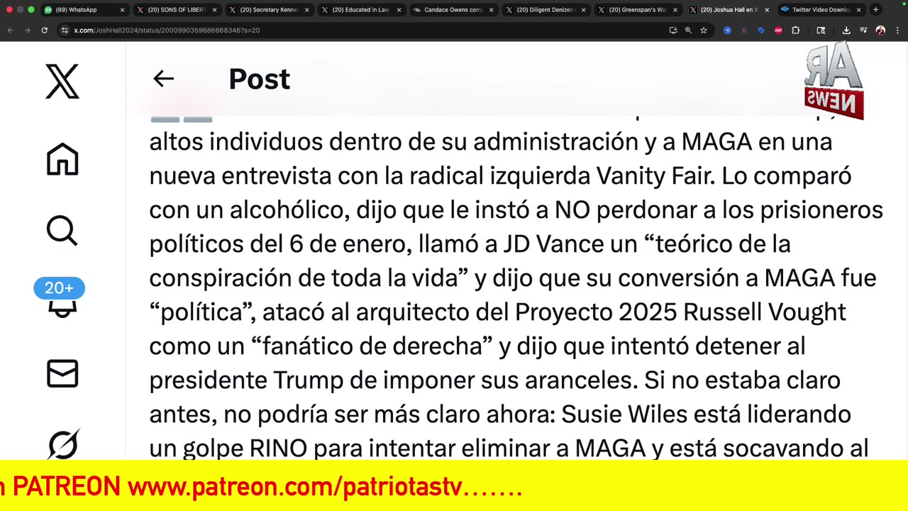 12/17/2025 Ataque a Mar a Lago, todo ilegal.