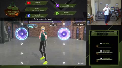 Fitness Boxing 3 Body Straight Combo