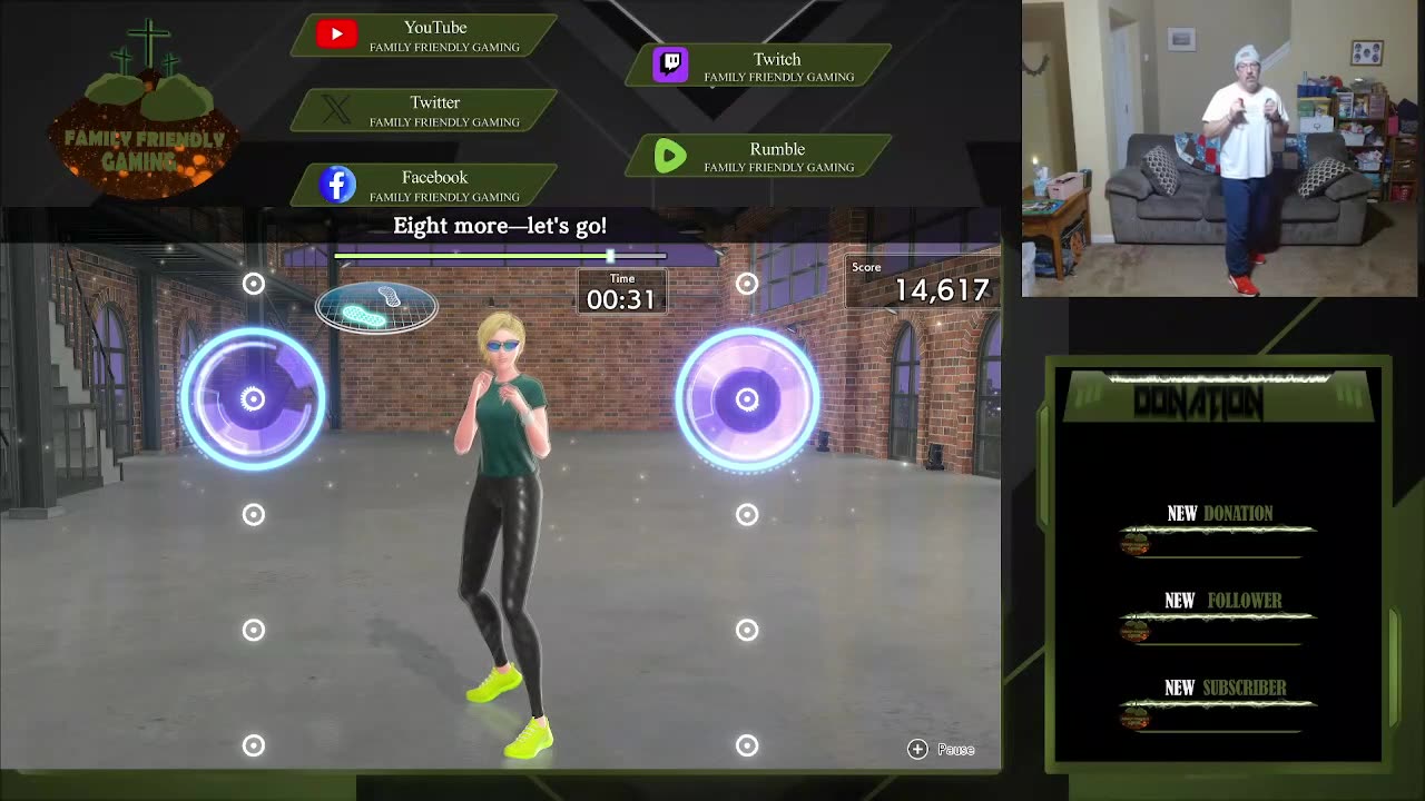 Fitness Boxing 3 Body Straight Combo