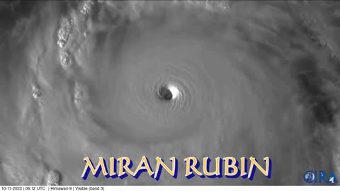 Miran Rubin - Typhoon Koinu (Jenny) 2023 - Super Typhoon Bolaven 2023