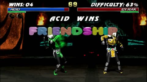Acid vs MK4 Cyrax