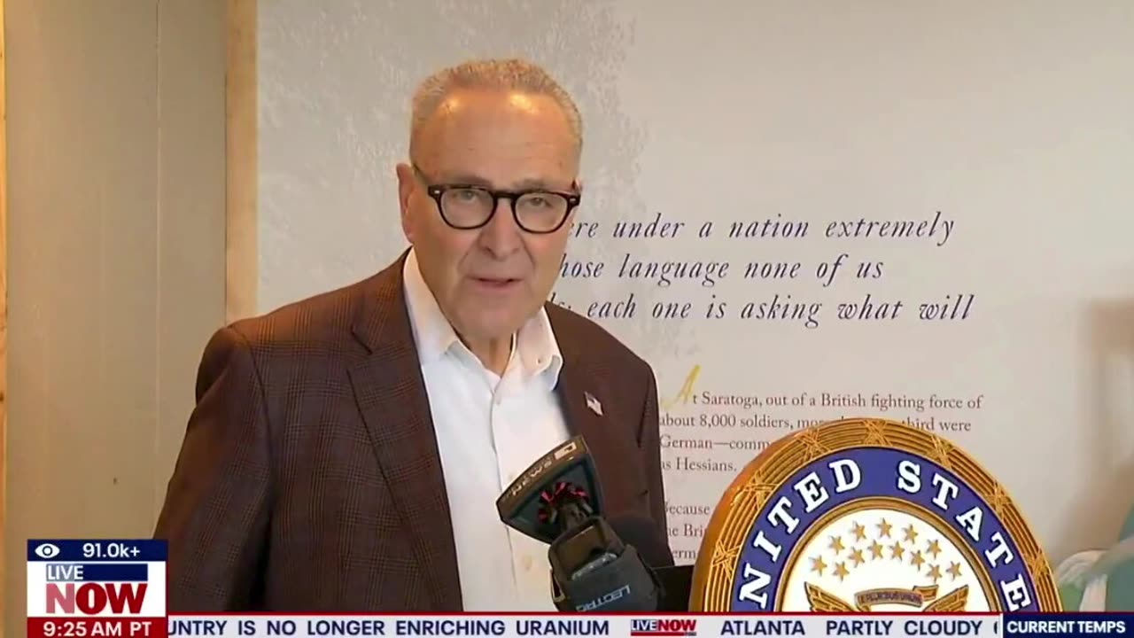 Chuck Schumer On Epstein