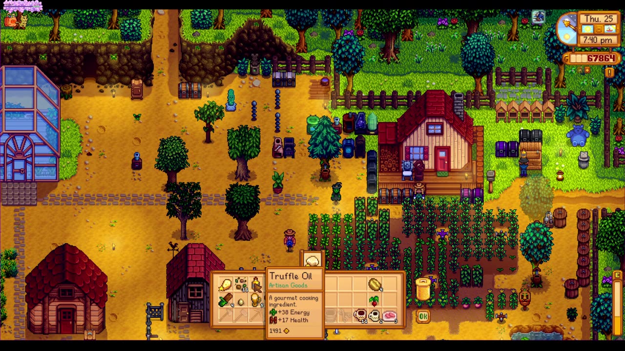 Stardew Valley: Almost the end of Summer Year two, and HSR.