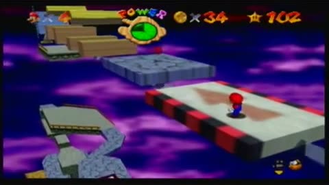 Super Mario 64 - Bowser in the Sky - Secret Star