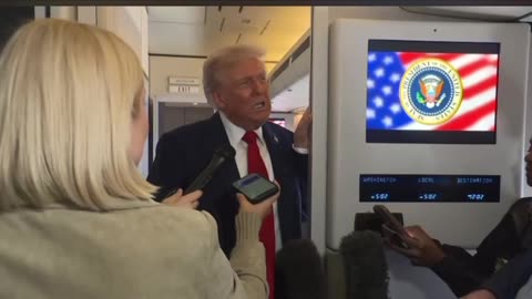 POTUS AF1 "The War is Over"