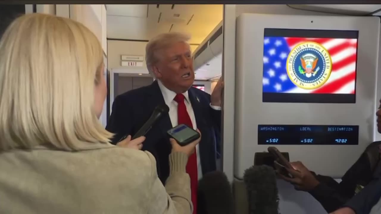 POTUS AF1 "The War is Over"