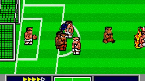 Mega Drive Longplay 607 Nekketsu Koukou Dodgeball-bu - Soccer Hen MD
