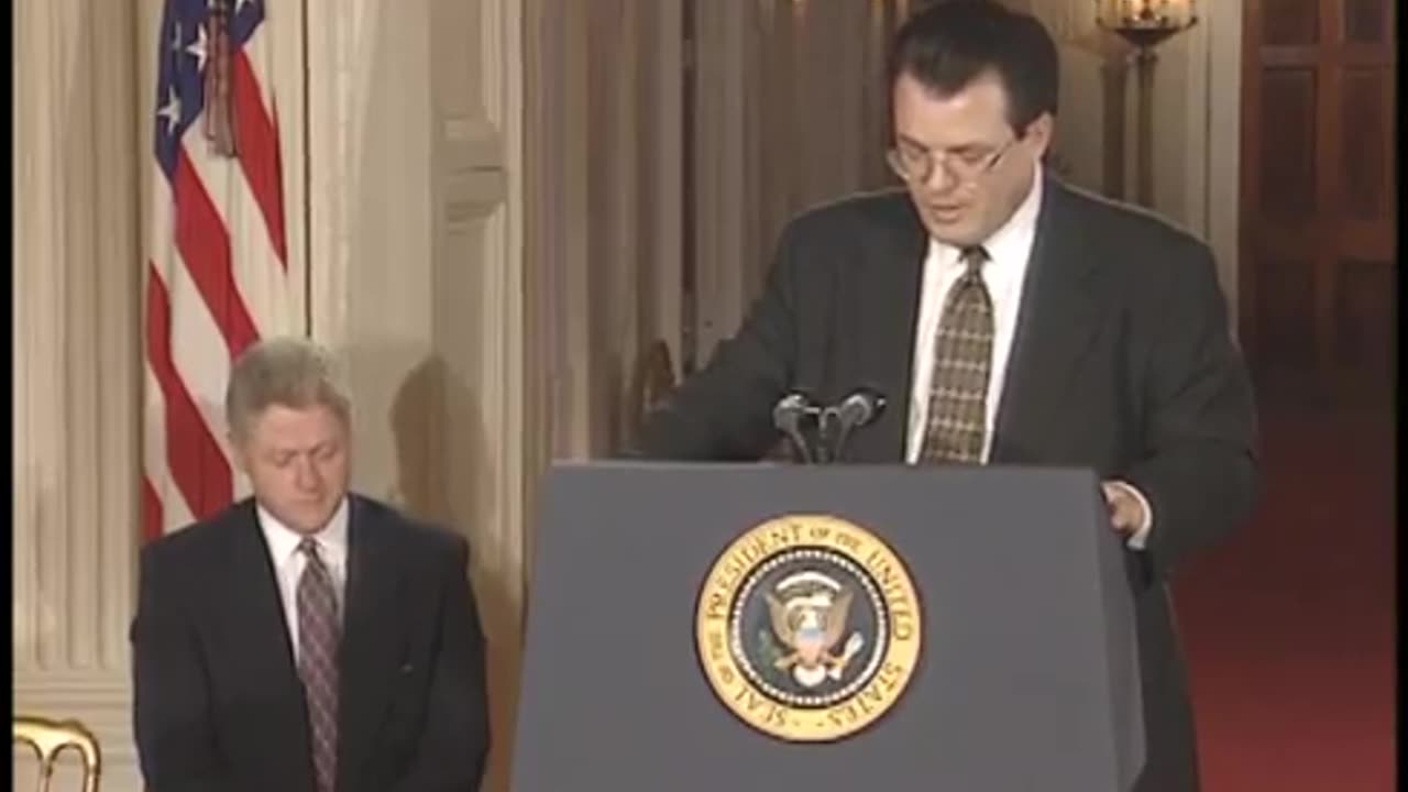 Video Recording of President William Jefferson Clinton's Rem - MT04432-MT04433 20MAR1996