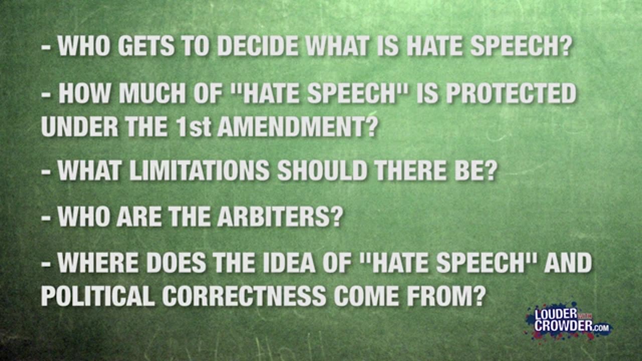 DEBUNKED_ Why Hate Speech Doesn t Exist!.