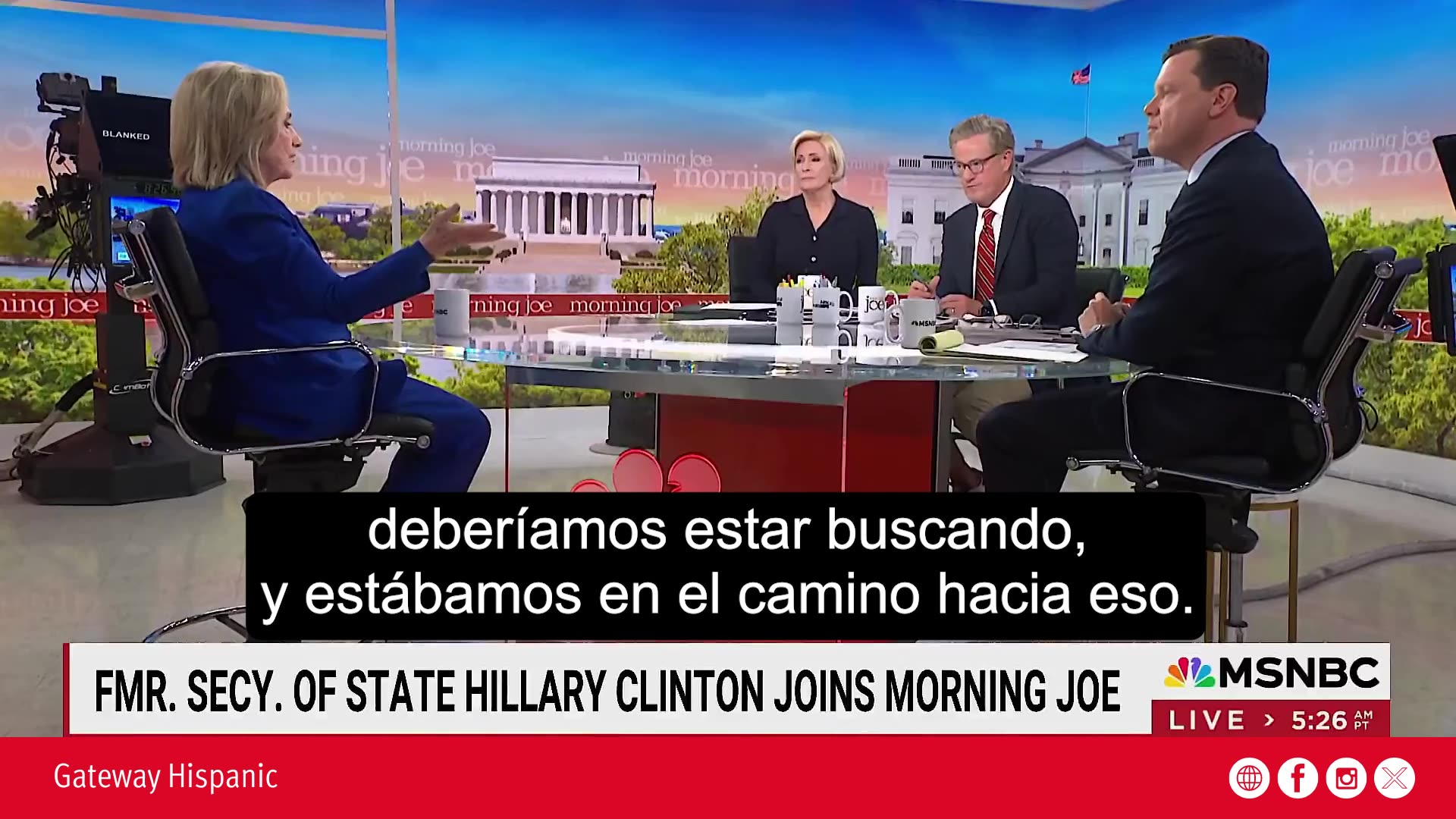 Hillary Clinton says white Christian men are causing such damage to the United States