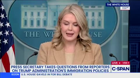 BOOM! Karoline Leavitt just DROPPED HAMMER on open-borders scam White House briefing room