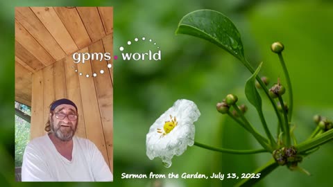 Sermon from the Garden, July 13, 2025