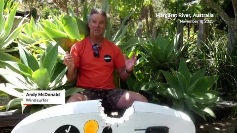 Horrifying moment windsurfer attacked, pulled underwater by a shark off Australia