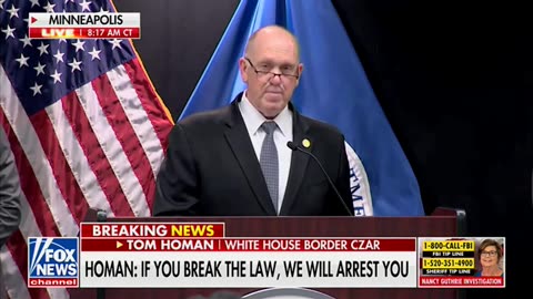 Tom Homan Announces ICE Surge Operation In Minnesota Is Concluding