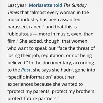 Alanis Morissette Admits Music Industry Is Run by Elite Pedophiles_ 'They're ALL Child Rapists'