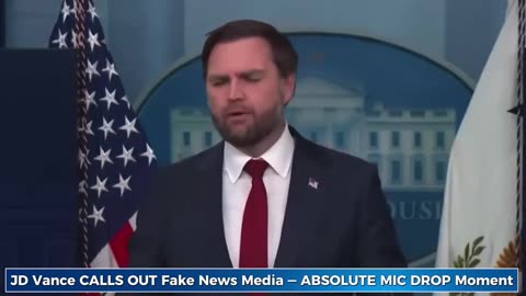 BREAKING 🚨 This has to be the best video of JD Vance calling out Fake News Media to their face: