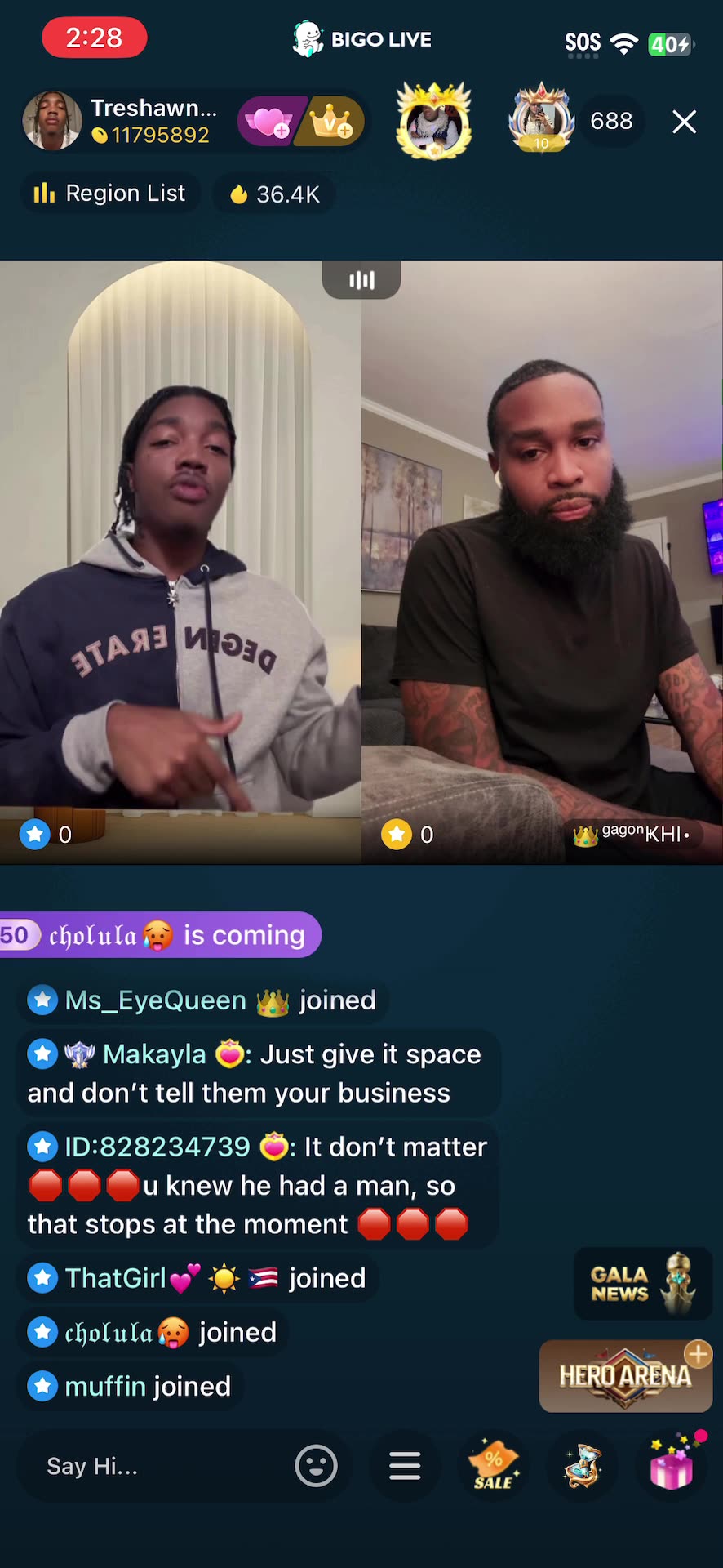 11/12/25 KHI TRYNA CONVINCE TRESHAWN: TAE IS A BAD FRIEND ? - KHI SPILLS TEA ON TAE