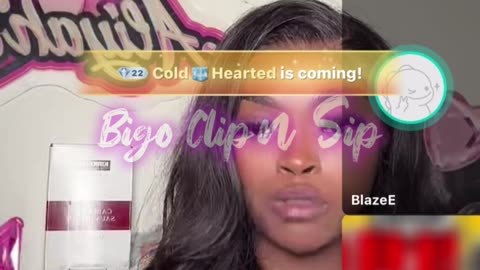 Liyah emotional about life n bigo crashing on her in the past 10/2/25 #bigoclipandsip 