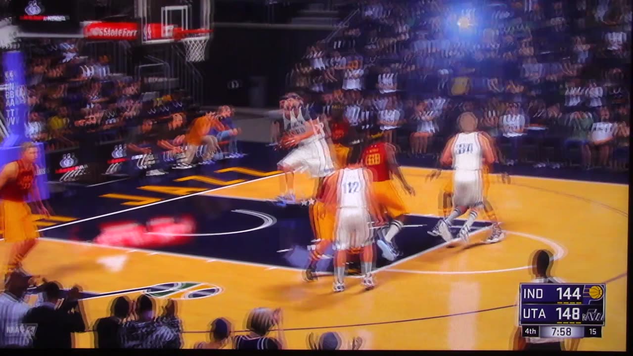 NBA2K: Pacers vs Jazz (Dunks-Buzzer Beater)