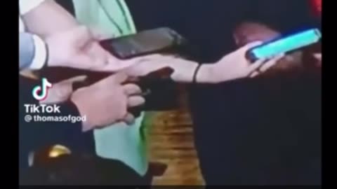 WHAT DID THAT STRANGE WOMAN POKE MITCH MCCONNELL WITH